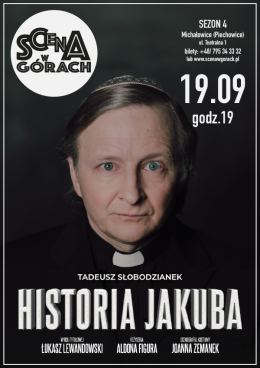 Piechowice Wydarzenie Spektakl Historia Jakuba - monodram Łukasza Lewandowskiego